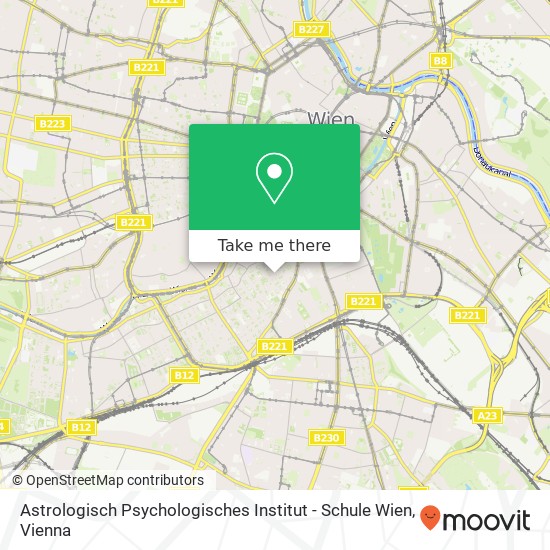 Astrologisch Psychologisches Institut - Schule Wien map