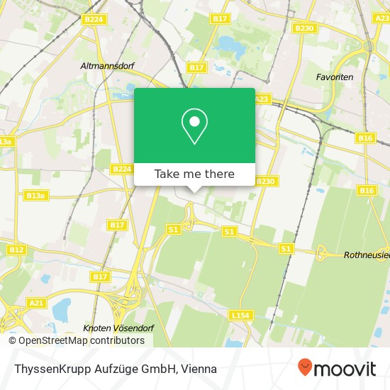 ThyssenKrupp Aufzüge GmbH map