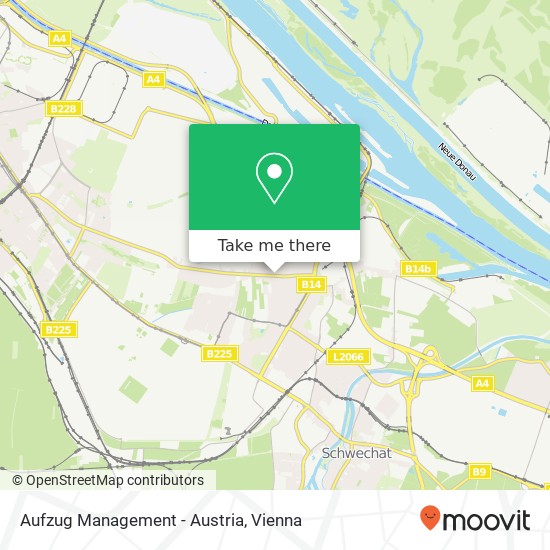 Aufzug Management - Austria map