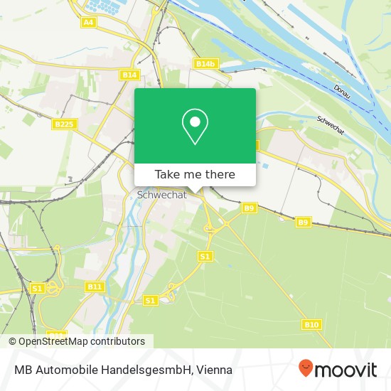 MB Automobile HandelsgesmbH map