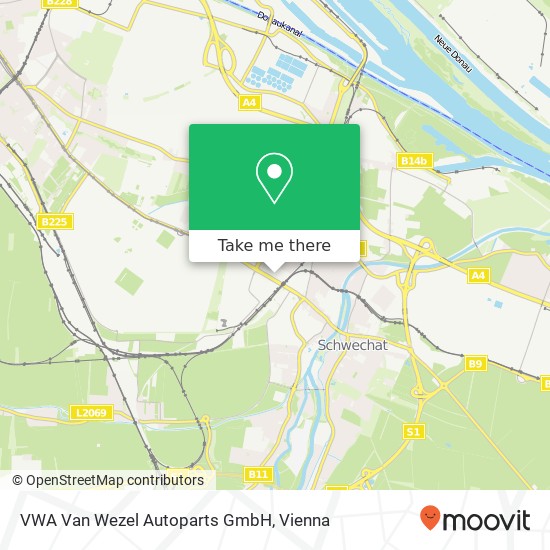 VWA Van Wezel Autoparts GmbH map