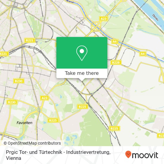 Prgic Tor- und Türtechnik - Industrievertretung map