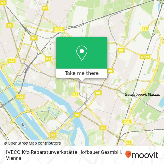 IVECO Kfz-Reparaturwerkstätte Hofbauer GesmbH map