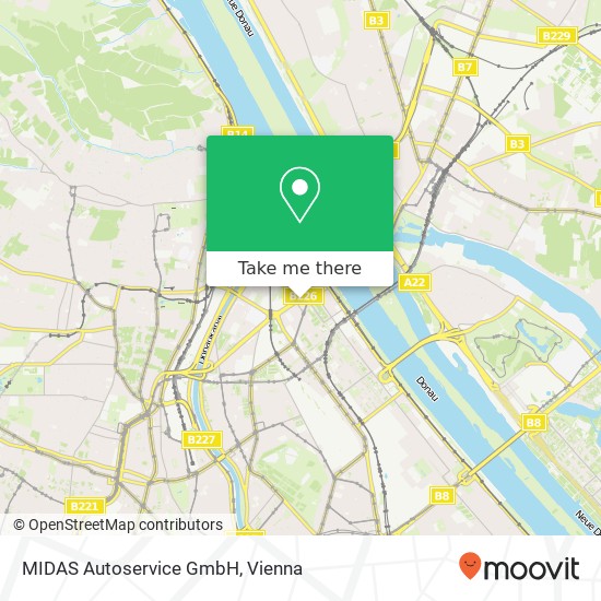 MIDAS Autoservice GmbH map