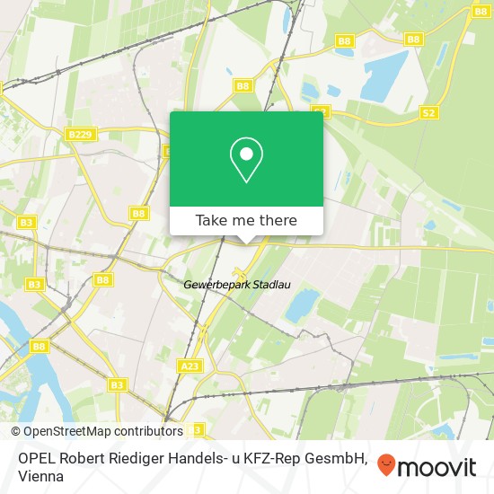 OPEL Robert Riediger Handels- u KFZ-Rep GesmbH map