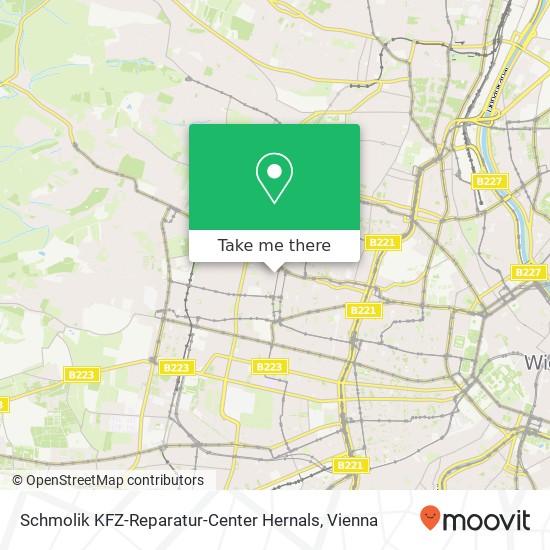 Schmolik KFZ-Reparatur-Center Hernals map