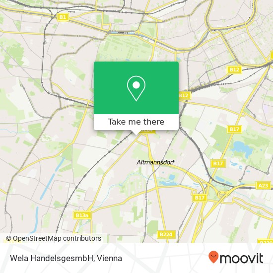 Wela HandelsgesmbH map