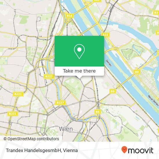 Trandex HandelsgesmbH map