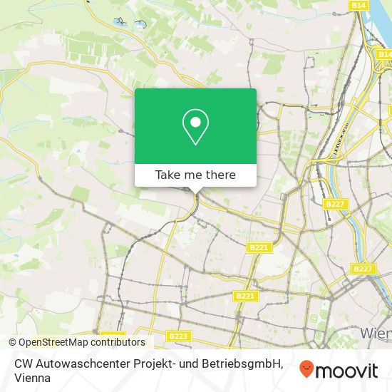 CW Autowaschcenter Projekt- und BetriebsgmbH map