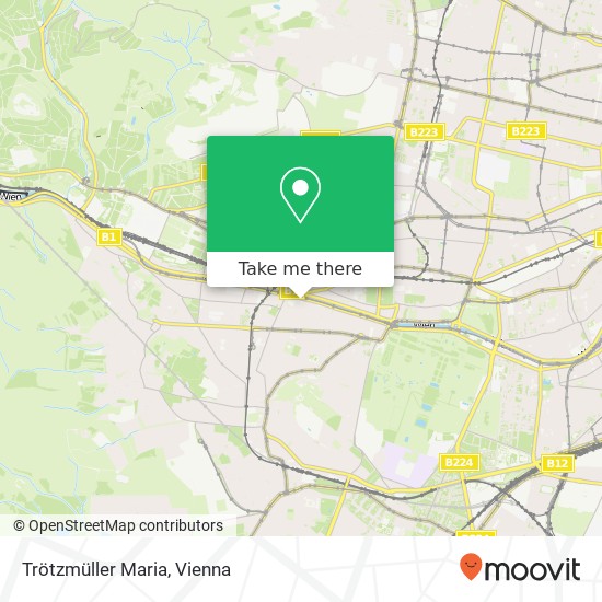 Trötzmüller Maria map