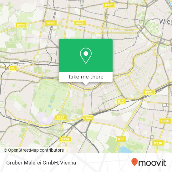 Gruber Malerei GmbH map