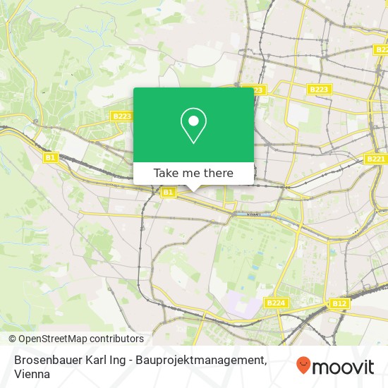 Brosenbauer Karl Ing - Bauprojektmanagement map