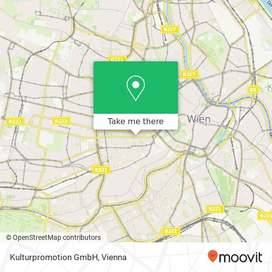 Kulturpromotion GmbH map