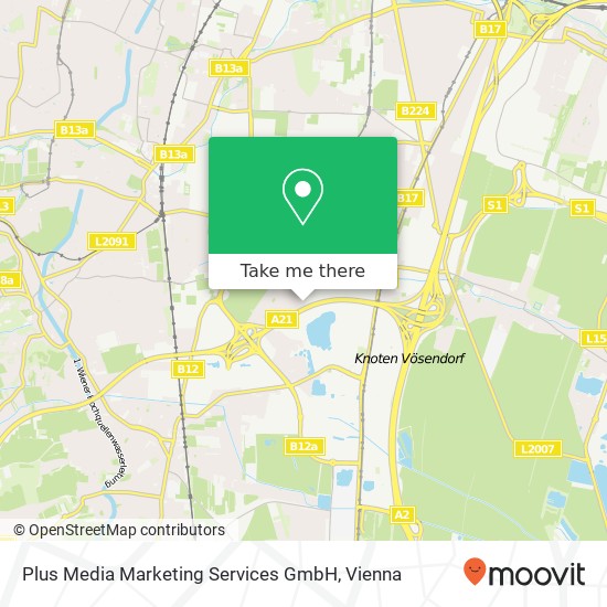 Plus Media Marketing Services GmbH map