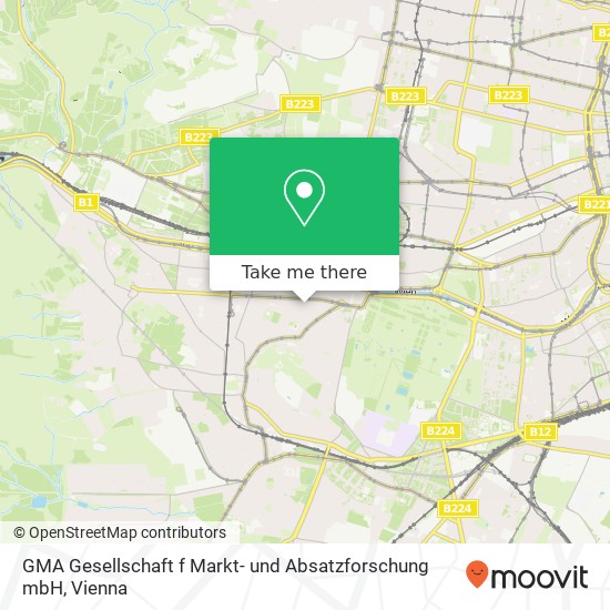 GMA Gesellschaft f Markt- und Absatzforschung mbH map