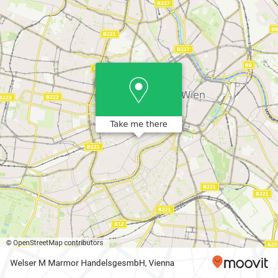 Welser M Marmor HandelsgesmbH map