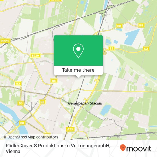 Rädler Xaver S Produktions- u VertriebsgesmbH map