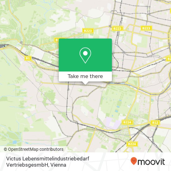 Victus Lebensmittelindustriebedarf VertriebsgesmbH map