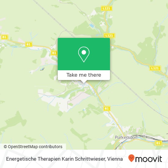 Energetische Therapien Karin Schrittwieser map