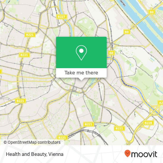 Health and Beauty map