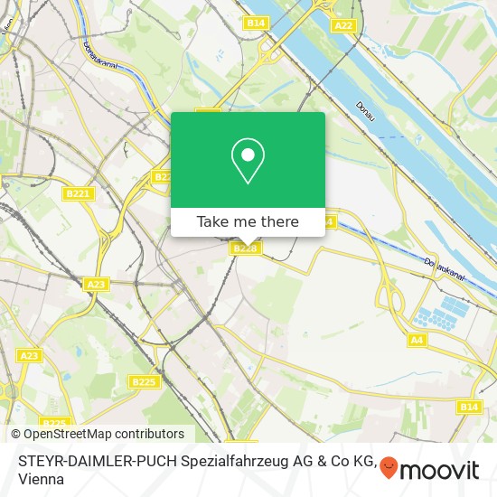 STEYR-DAIMLER-PUCH Spezialfahrzeug AG & Co KG map