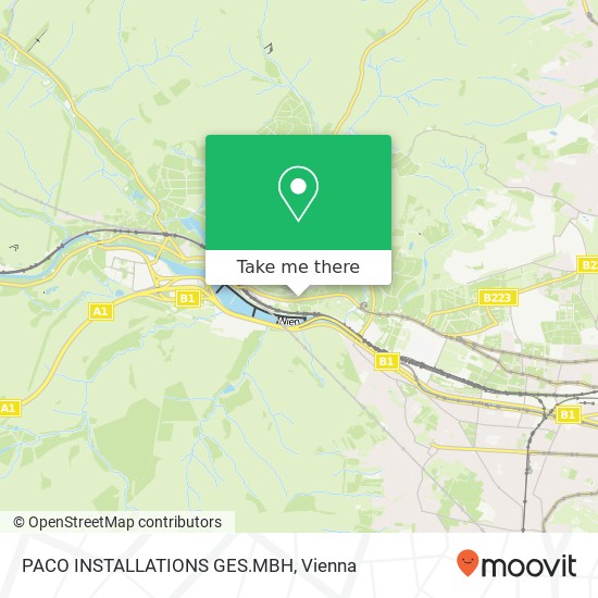 PACO INSTALLATIONS GES.MBH map