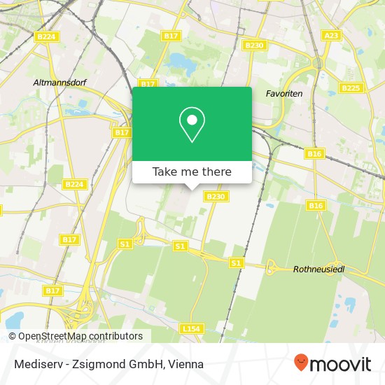 Mediserv - Zsigmond GmbH map
