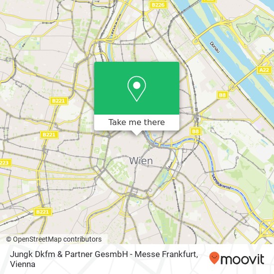 Jungk Dkfm & Partner GesmbH - Messe Frankfurt map
