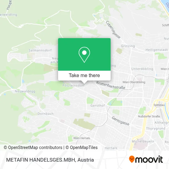 METAFIN HANDELSGES.MBH map