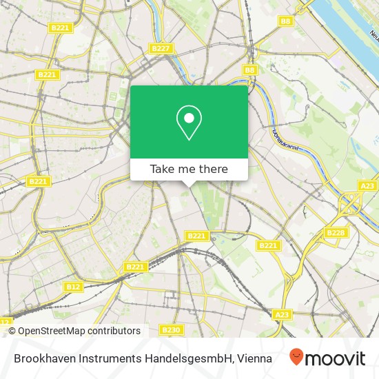 Brookhaven Instruments HandelsgesmbH map