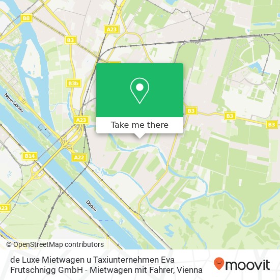 de Luxe Mietwagen u Taxiunternehmen Eva Frutschnigg GmbH - Mietwagen mit Fahrer map