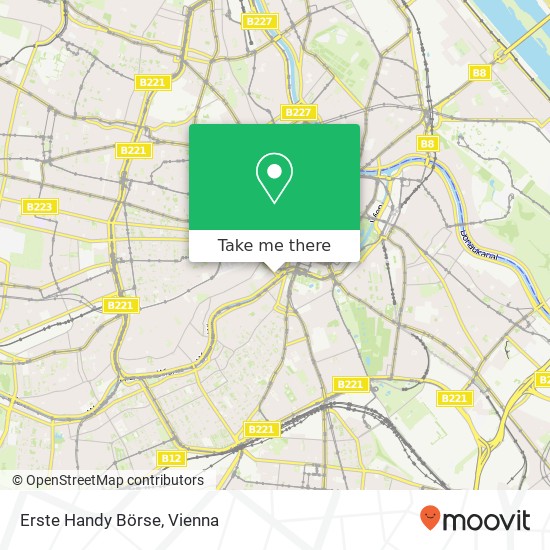 Erste Handy Börse map