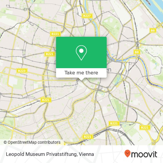 Leopold Museum Privatstiftung map