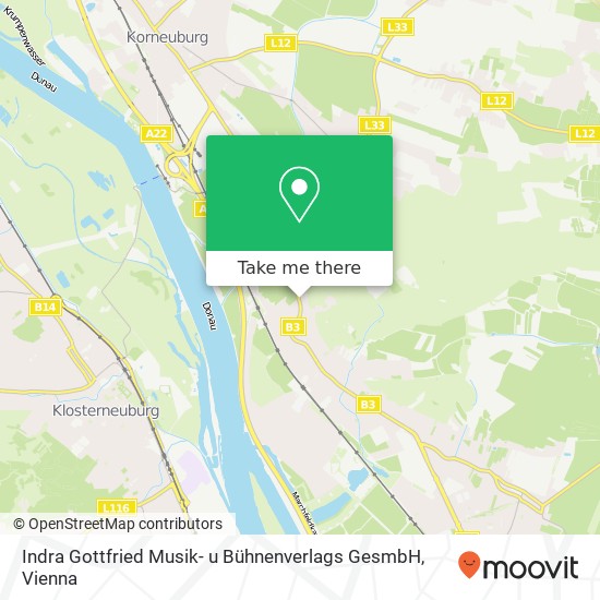 Indra Gottfried Musik- u Bühnenverlags GesmbH map