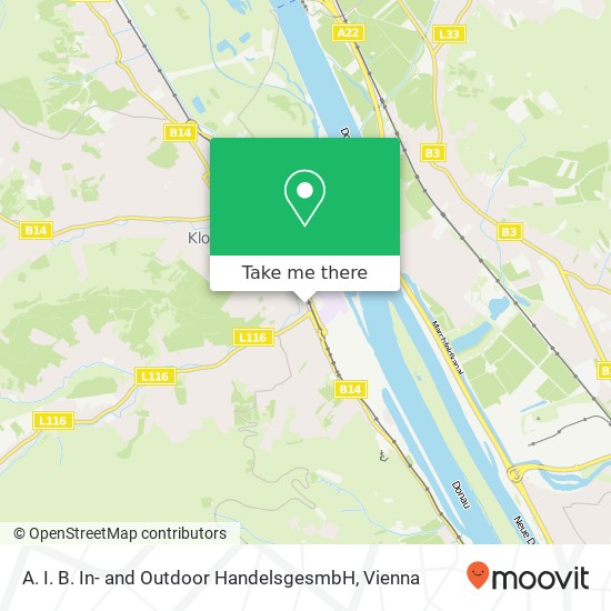 A. I. B. In- and Outdoor HandelsgesmbH map