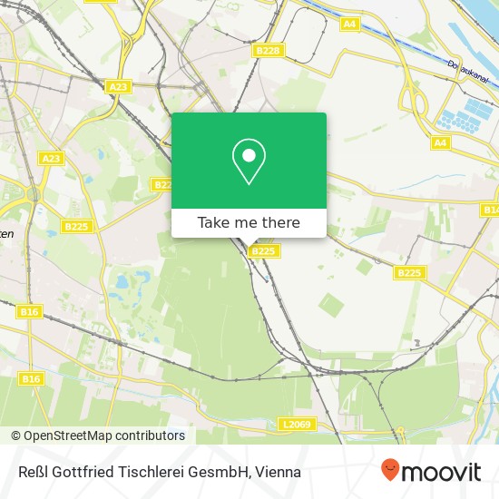 Reßl Gottfried Tischlerei GesmbH map
