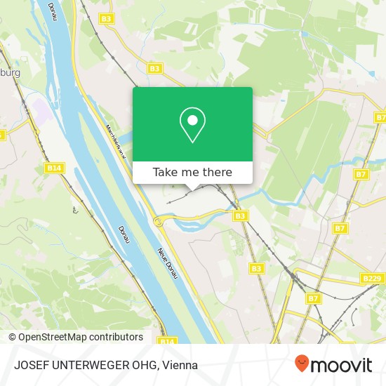 JOSEF UNTERWEGER OHG map