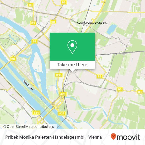 Pribek Monika Paletten-HandelsgesmbH map