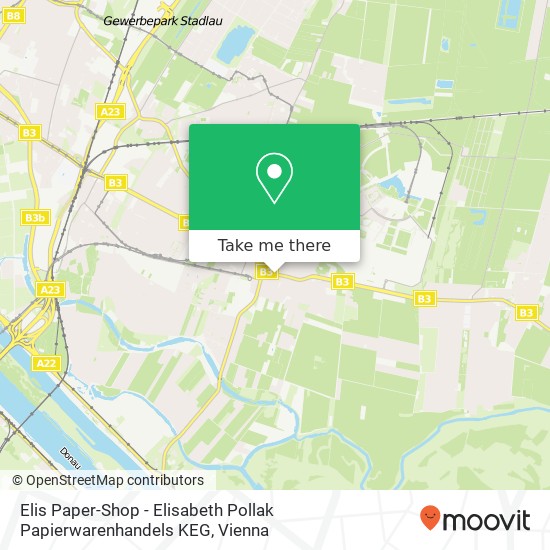 Elis Paper-Shop - Elisabeth Pollak Papierwarenhandels KEG map