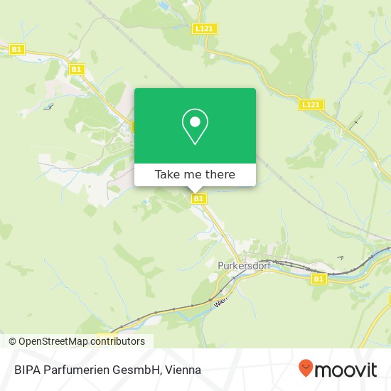 BIPA Parfumerien GesmbH map