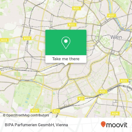 BIPA Parfumerien GesmbH map