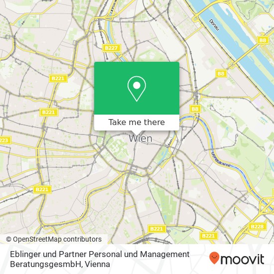 Eblinger und Partner Personal und Management BeratungsgesmbH map