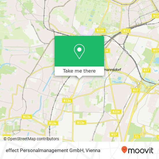 effect Personalmanagement GmbH map