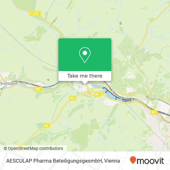 AESCULAP Pharma BeteiligungsgesmbH map