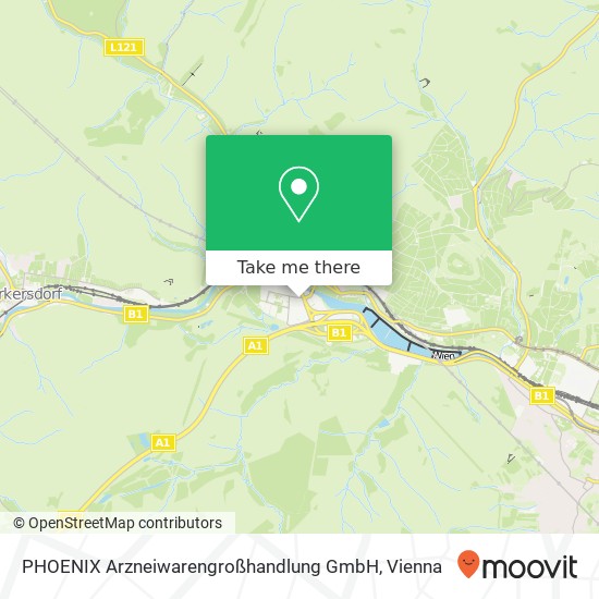 PHOENIX Arzneiwarengroßhandlung GmbH map