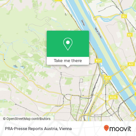 PRA-Presse Reports Austria map