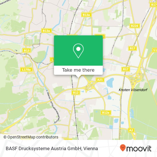 BASF Drucksysteme Austria GmbH map