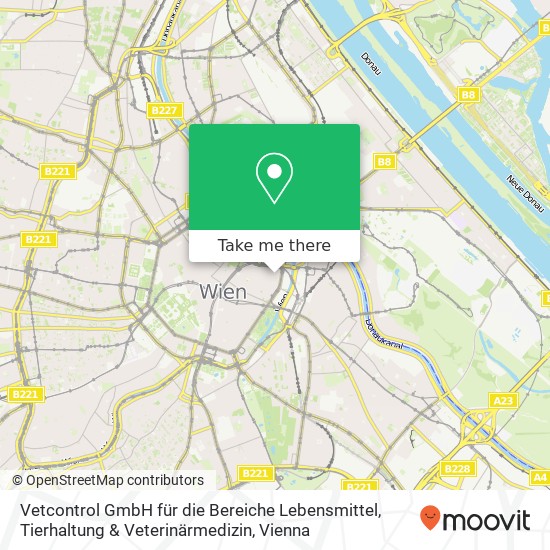 Vetcontrol GmbH für die Bereiche Lebensmittel, Tierhaltung & Veterinärmedizin map