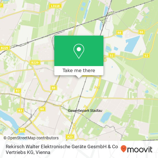 Rekirsch Walter Elektronische Geräte GesmbH & Co Vertriebs KG map