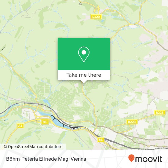 Böhm-Peterla Elfriede Mag map